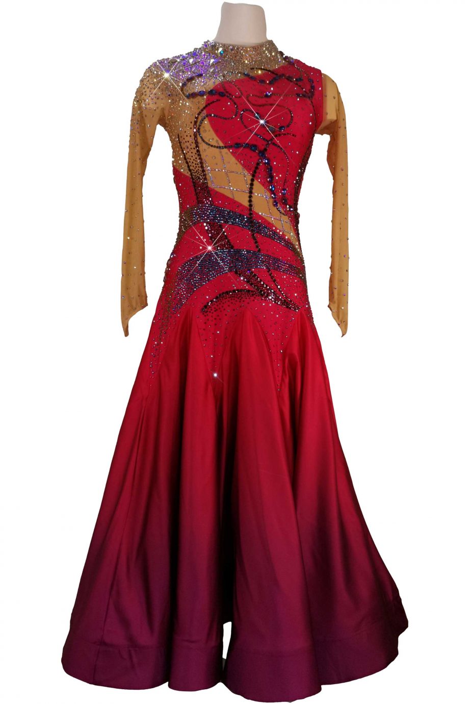Cashay designer Ballroom dress | Gemma Front
