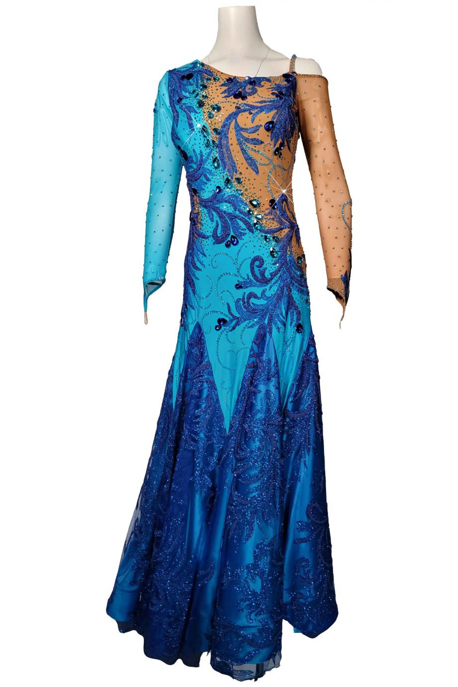 Cashay designer ballroom dress | Piper Front