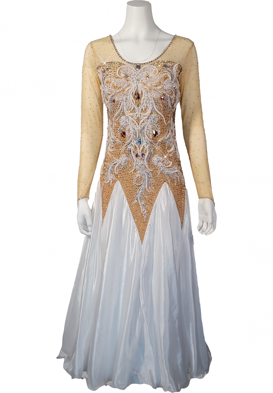 Cashay designer Latin dress | Gina Front
