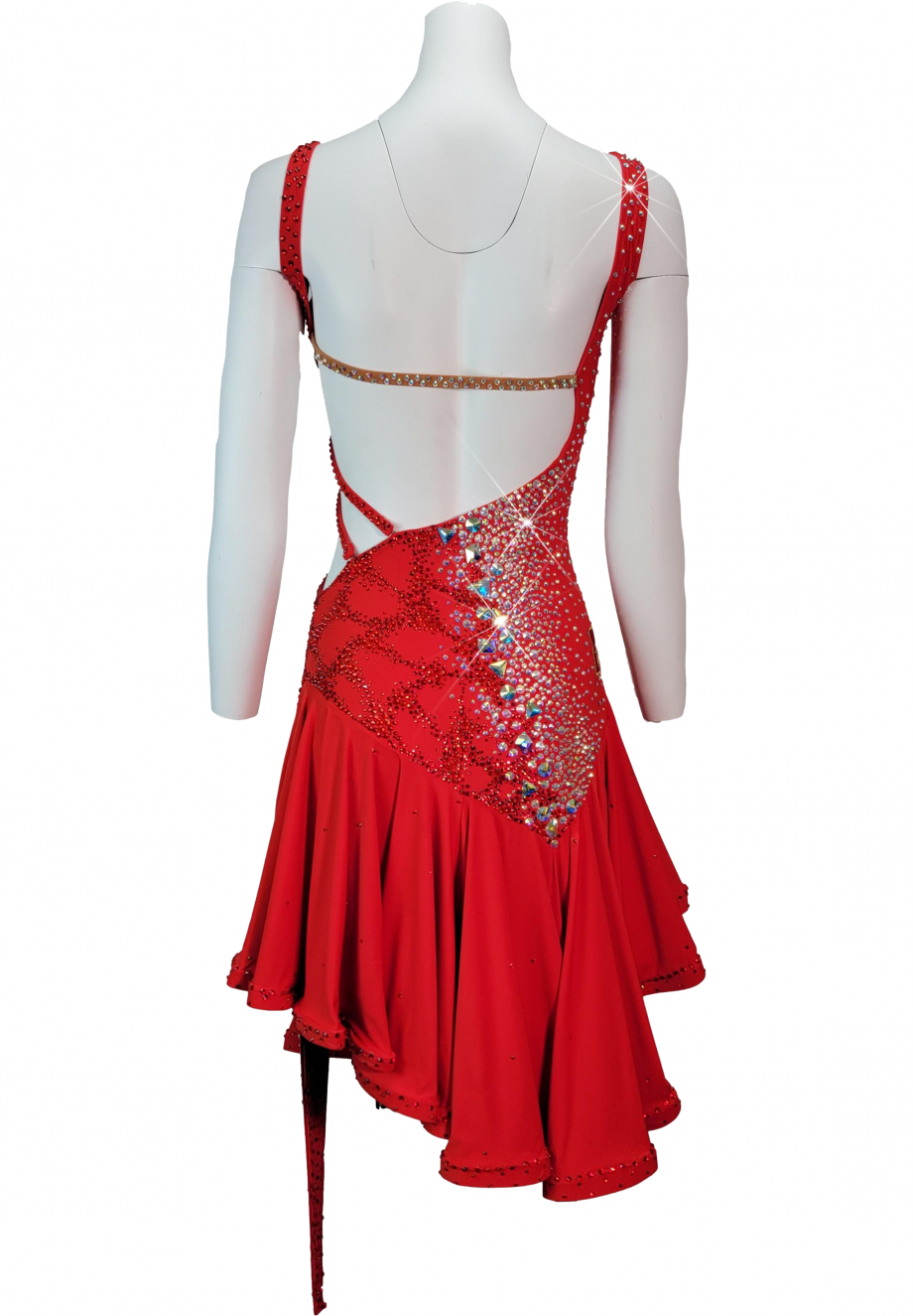 Cashay designer Latin dress | Nala Back