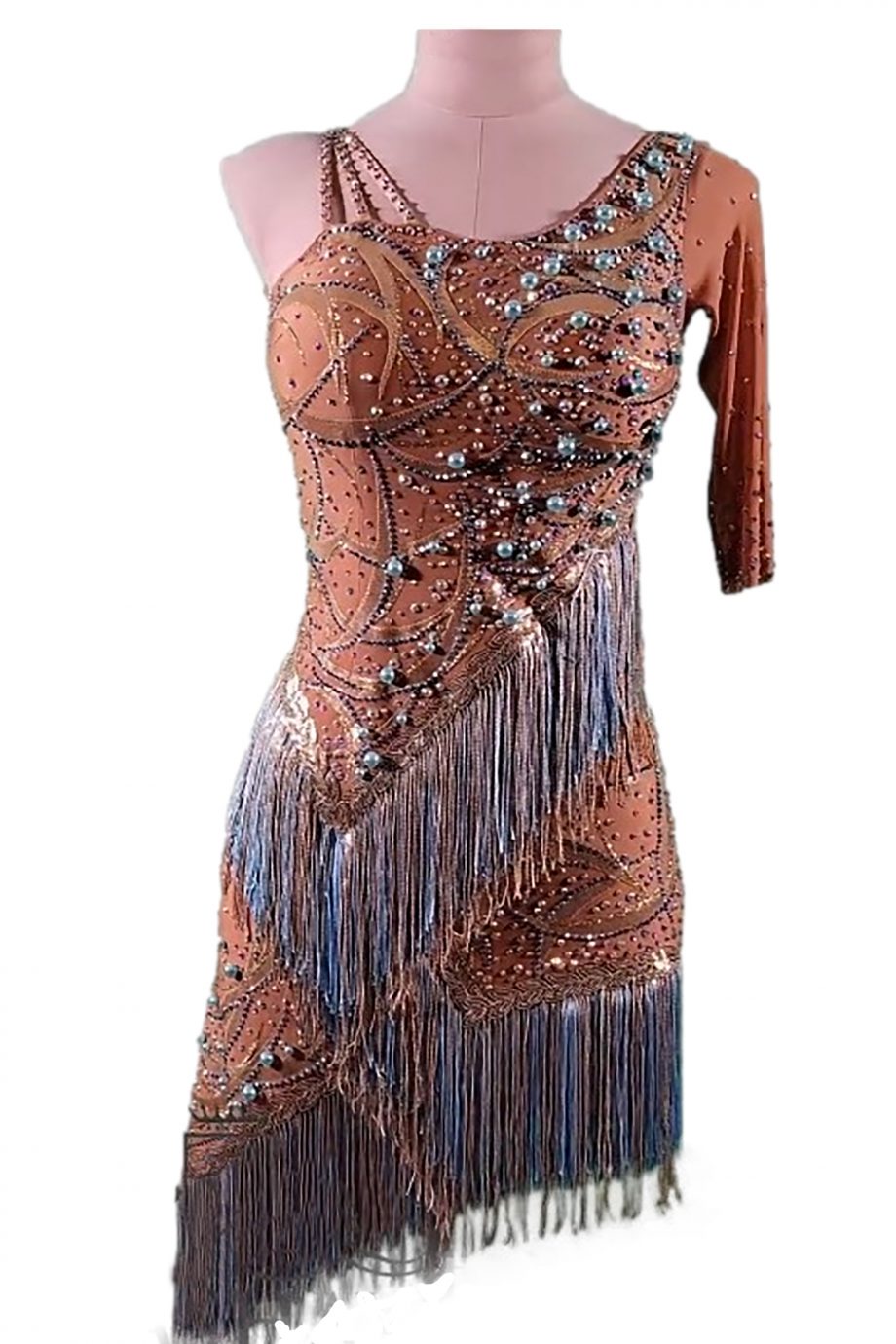 Cashay designer Latin dress | Devi Front