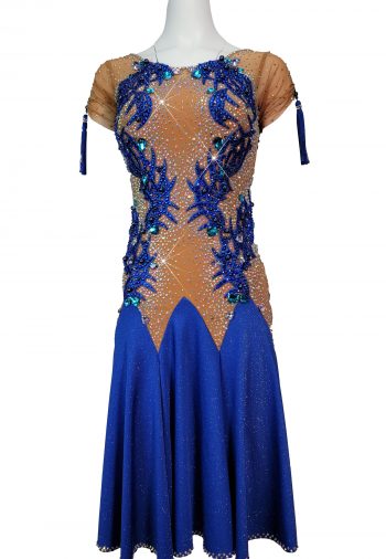 Cashay designer Latin dress | Narnia Front